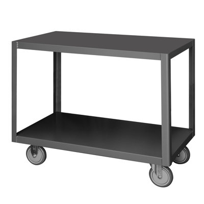 Steel Top Workbench with Wheels