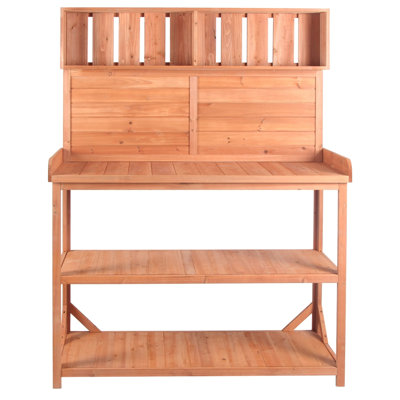 Emmauel Solid Wood Potting Bench