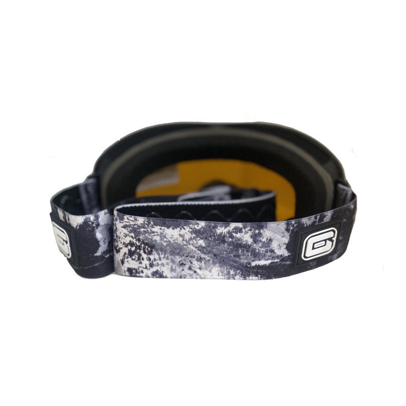 Lunettes de neige Conquest Summit - Sangle bleu montagne