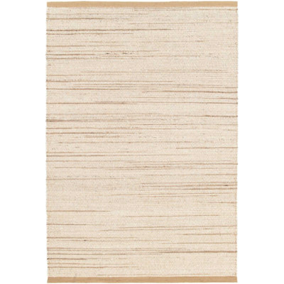 Adelphi Rectangle Abstract Jute / Sisal and Wool Hand Woven Area Rug