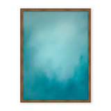 Coastal Retreat Underwater Clouds XI by  - Floater Frame Print on Canvas