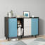 Buffet moderne avec buffet, porte, 2 tiroirs et 2 rangements ouverts-1349508042-1373683492