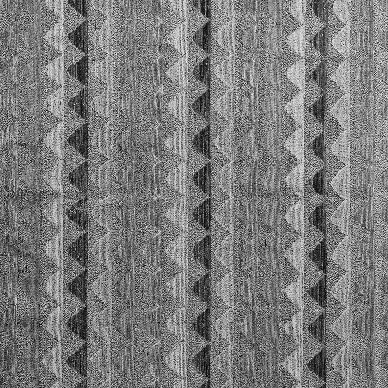 Milianys Performance Chevron Indoor Rug, Square 7'