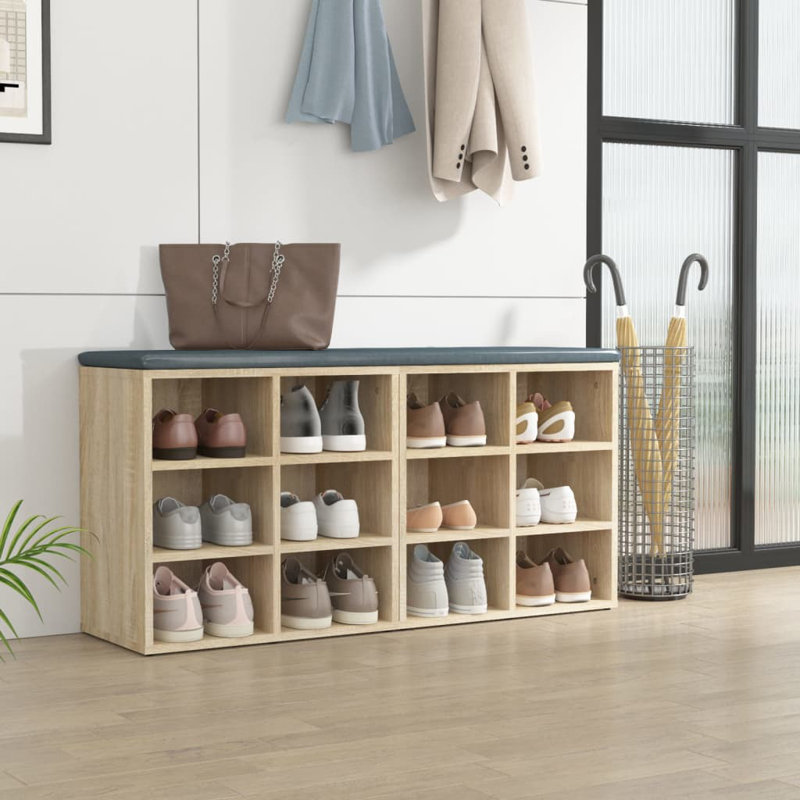 Armoire à chaussures vidaXL, Chêne sonoma