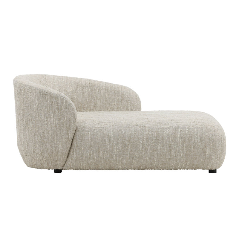 Lit de jour rembourré Romy, beige