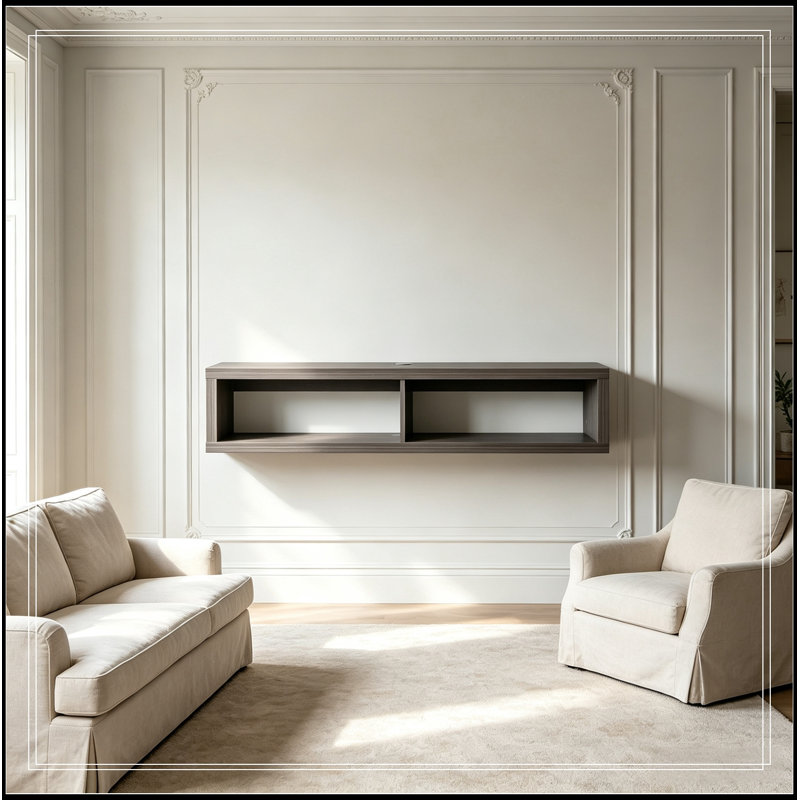 Wall-Mounted Ethridge with Open Shelf