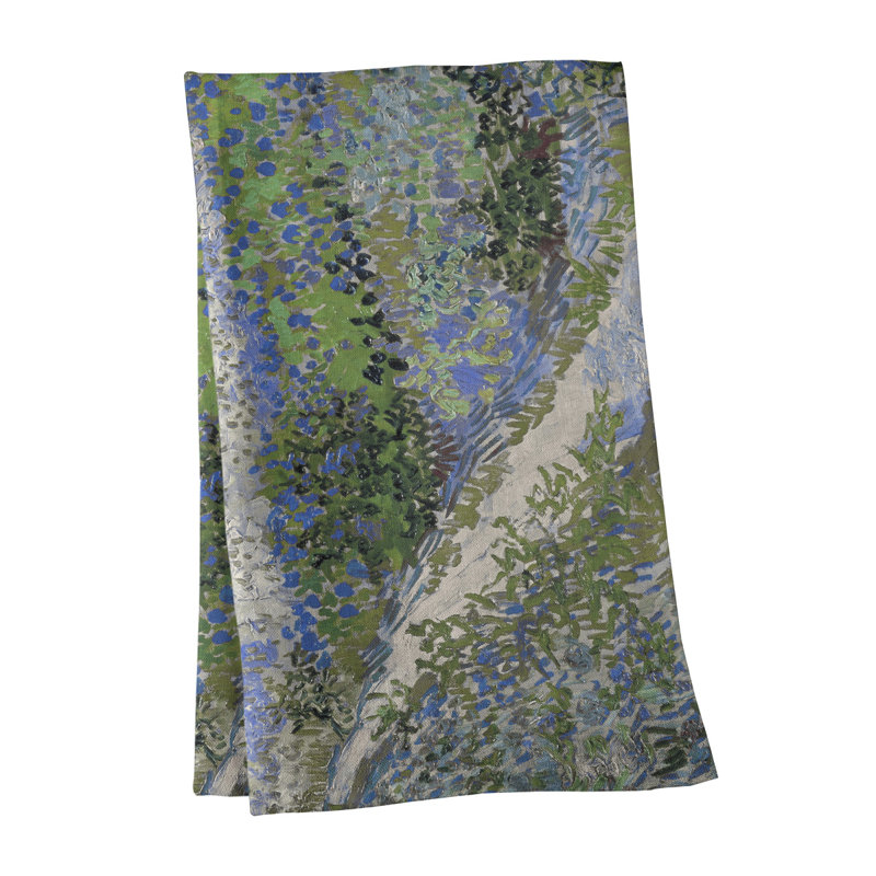 Tea Towel Kitchen Towel, Poly Twill, Blue