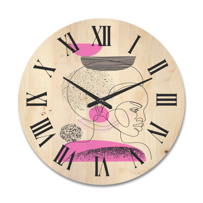 Solid Wood Wall Clock