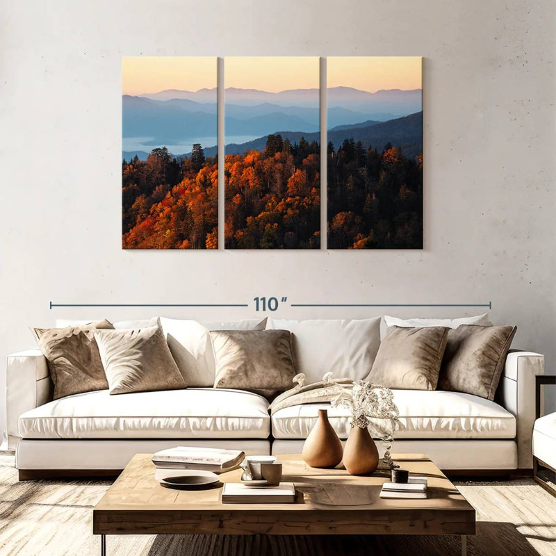 Alvord Autumn Mountain, 48" H x 74" W