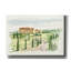 «Watercolor Tuscan Villa I» par Ethan Harper, art mural sur toile-1478914986