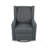 Landau Contemporary Fabric Upholstered Swivel Recliner