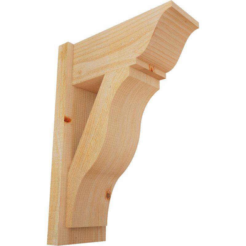Persienne Funston traditionnelle, P 18 po x H 26 po, Sapin Douglas de 8 po (sciage brut)
