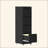 4 Drawer Metal Locking Vertical File Cabinet On Wheels – Heavy-Duty Lockable Cabinet For Home & Office-1674088026