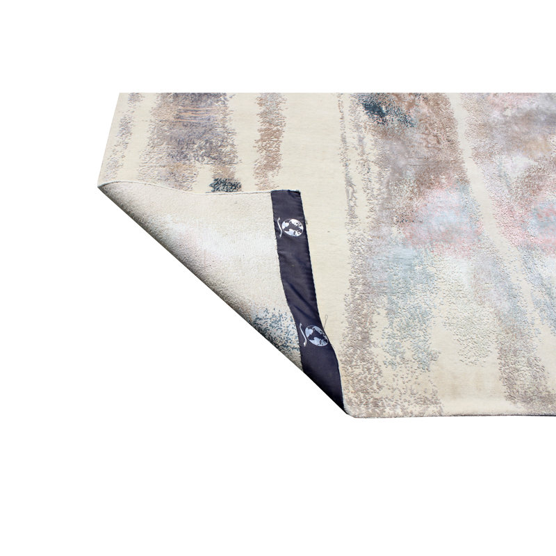Area Rug in Brown, Rectangle 9' x 12'