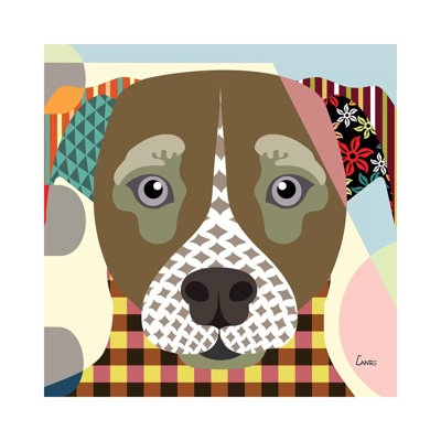Jack Russell by Lanre Studio - Wrapped Canvas Gallery-Wrapped Canvas Giclée