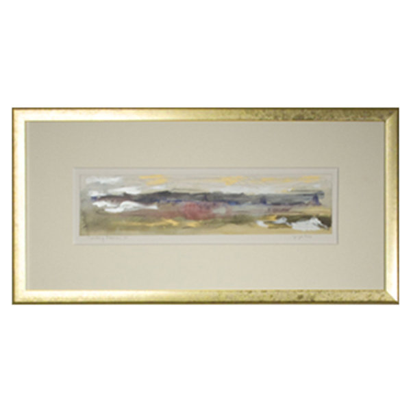 Cooling Down II Print by J.Johns, Gold Framed