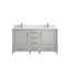 60 po X P 22 po D Meuble-lavabo double de salle de bain Hale-89864803-89865318