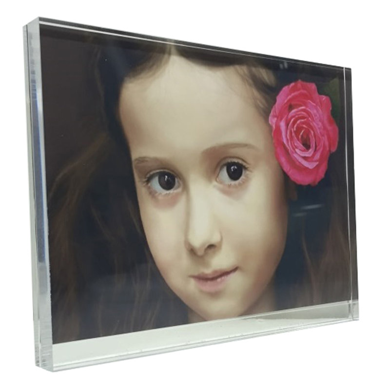 Cadre photo Overmere 6 x 4, 4 x 6 po, cadre magnétique en plastique épais de 1/2 po d'épaisseur
