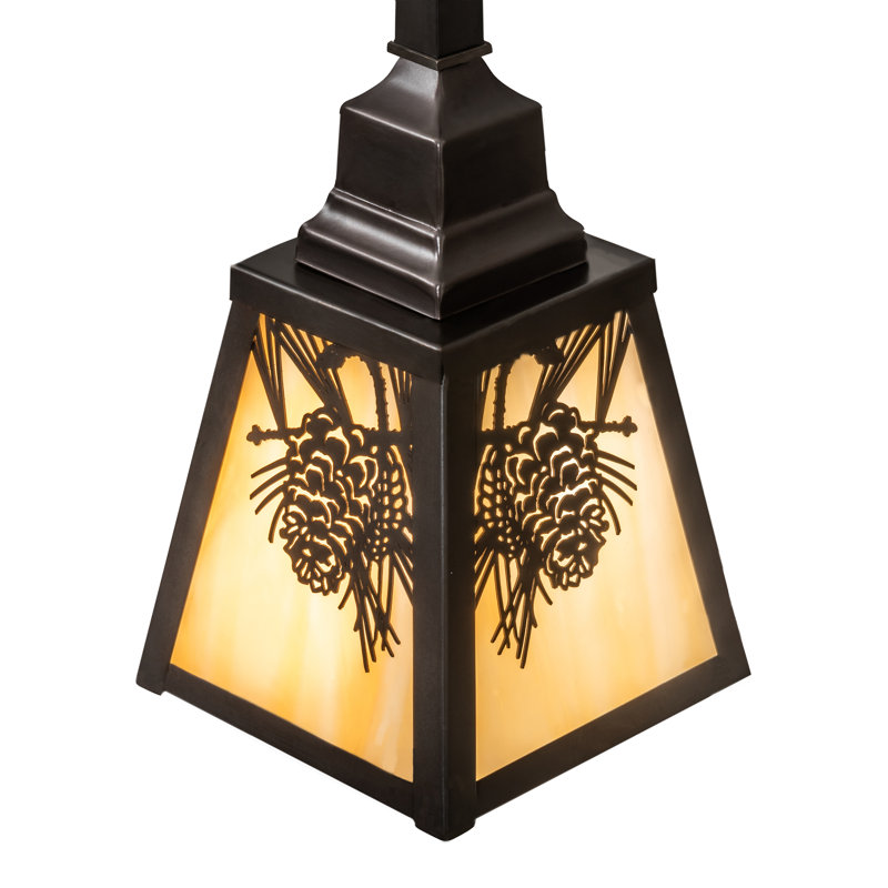 Luminaire suspendu carré à 1 lumière Maegan