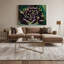 Légumes, aubergine, globe, toile mauve, art mural-609666712
