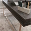Bureau en L, finition noire