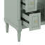 Meuble-lavabo sur pied 24 po avec lavabo, armoire de salle de bain autoportante avec tiroir rabattable et tablette réglable 24 po-121355020