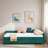 Upholstered Daybed With Trundle And Usb-1267252275