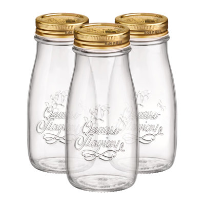Glass Condiment Caddy