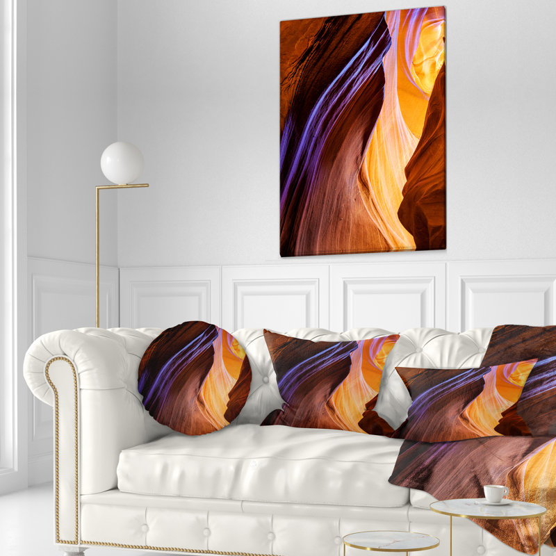 Landscape Reversible Throw Pillow