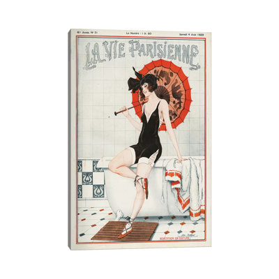 " 1923 La Vie Parisienne Magazine Cover " by Leo Fontan