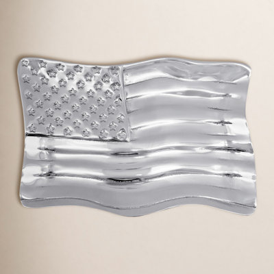 American Flag Trinket Dish