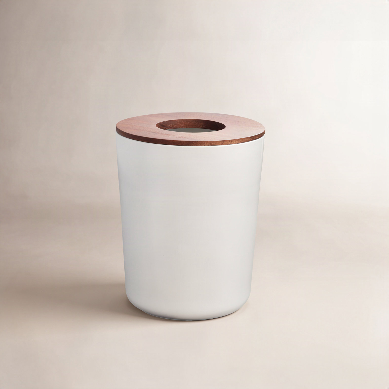 iDesign Eco Vanity Steel Waste Basket