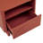 Ella 20" W Modern Nightstand with 1 Full Extension Drawer in Terracotta-2124212149