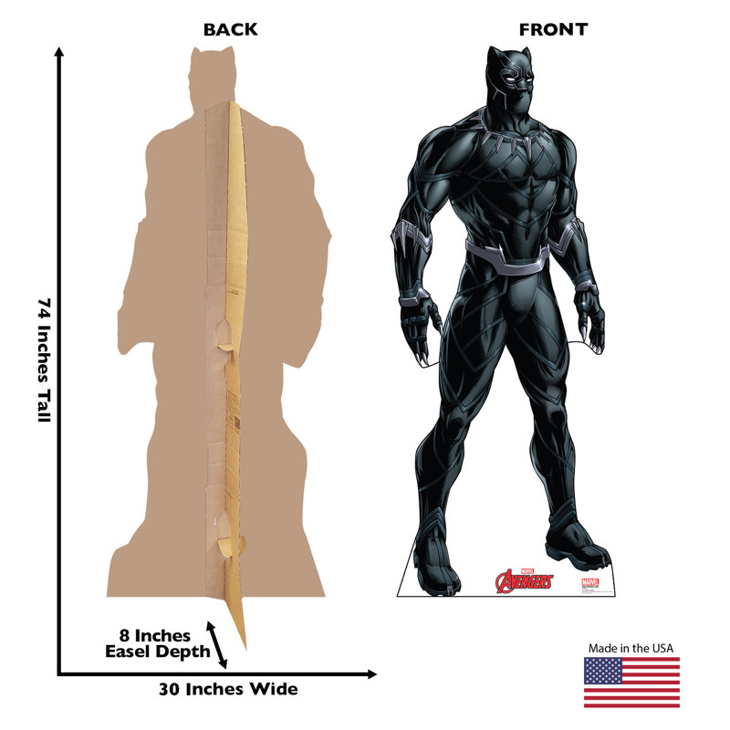 Black Panther Life-Size Cardboard Cutout Standee