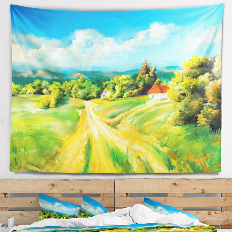 Polyester Tapestry, 32" H x 39" W