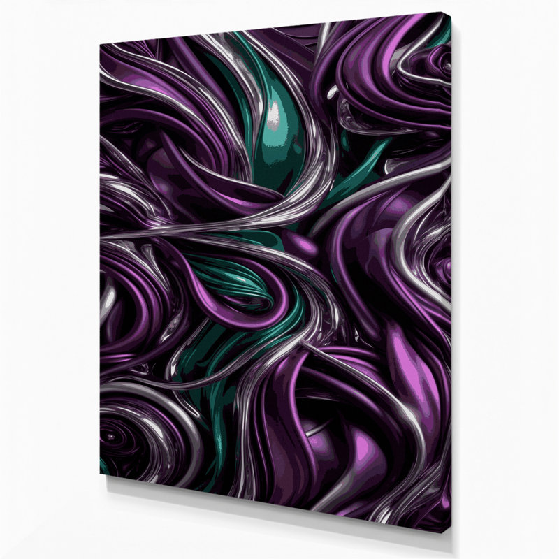 Art abstrait sur toile 37 formes abstraites, H 24 po x l 20 po