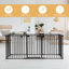 122cm W x 74cm H 8 - Panel Folding Room Divider