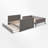 Britian Kids Full Over Full Bunk Bed with Trundle-577966828