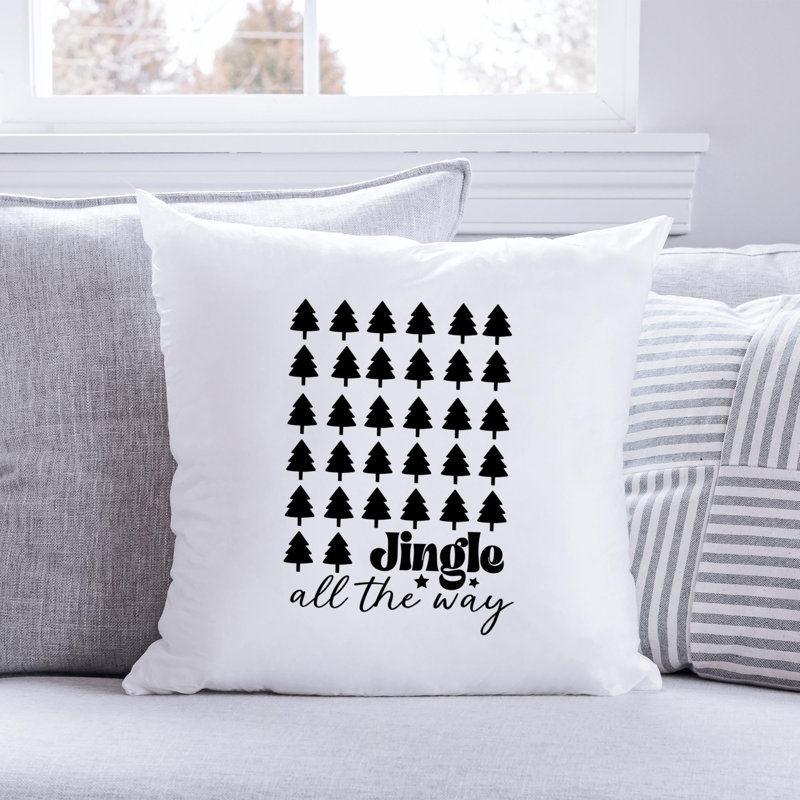 Coussin Christmas_Noir-07, 18 po x 18 po