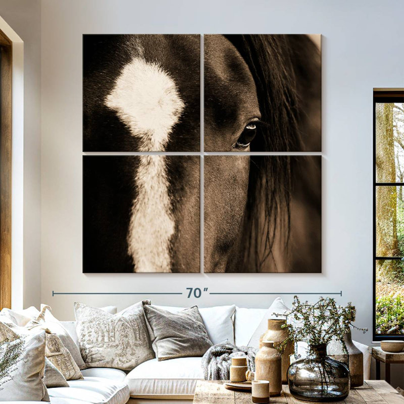 Brampt Dark Eyes, 57" H x 57" W