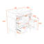 Meuble-lavabo autoportant avec rangement réglable-1636728970