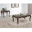 Table basse Carrara Brown 