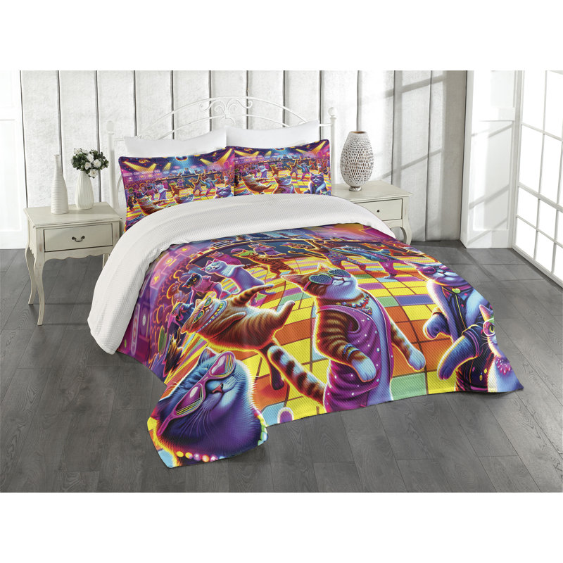 Polyester Coverlet, King Coverlet + 2 Standard Shams