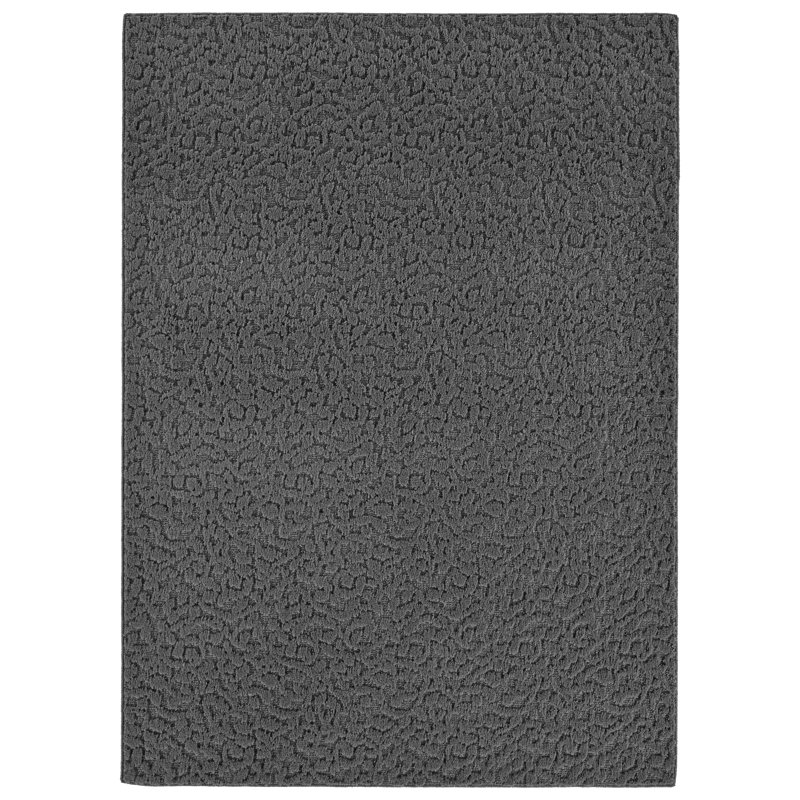 Ebern Designs Ivy. Large Area Rug Cinder, Rectangle 8' x 10'
