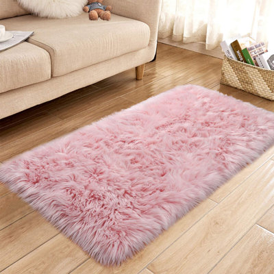 Divion Faux Sheepskin Indoor Rug