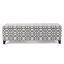 Banc avec rangement et repose-pieds avec rangement pour le salon et la chambre à coucher