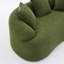 Canapé en chenille incurvé en chenille, sans assemblage-484463356