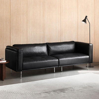 Genuine Leather Standard Sofa cushion couch