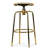 Begic Metal Swivel Stool-1172942718-1172942719