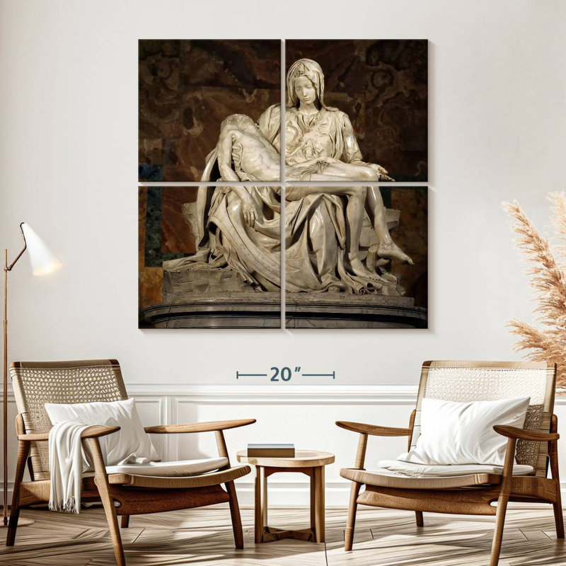 Leisha Pieta 1500, 57" H x 57" W